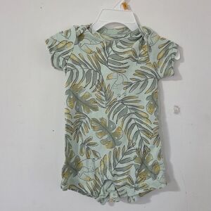 Carter's Leaf Print Baby Onesie